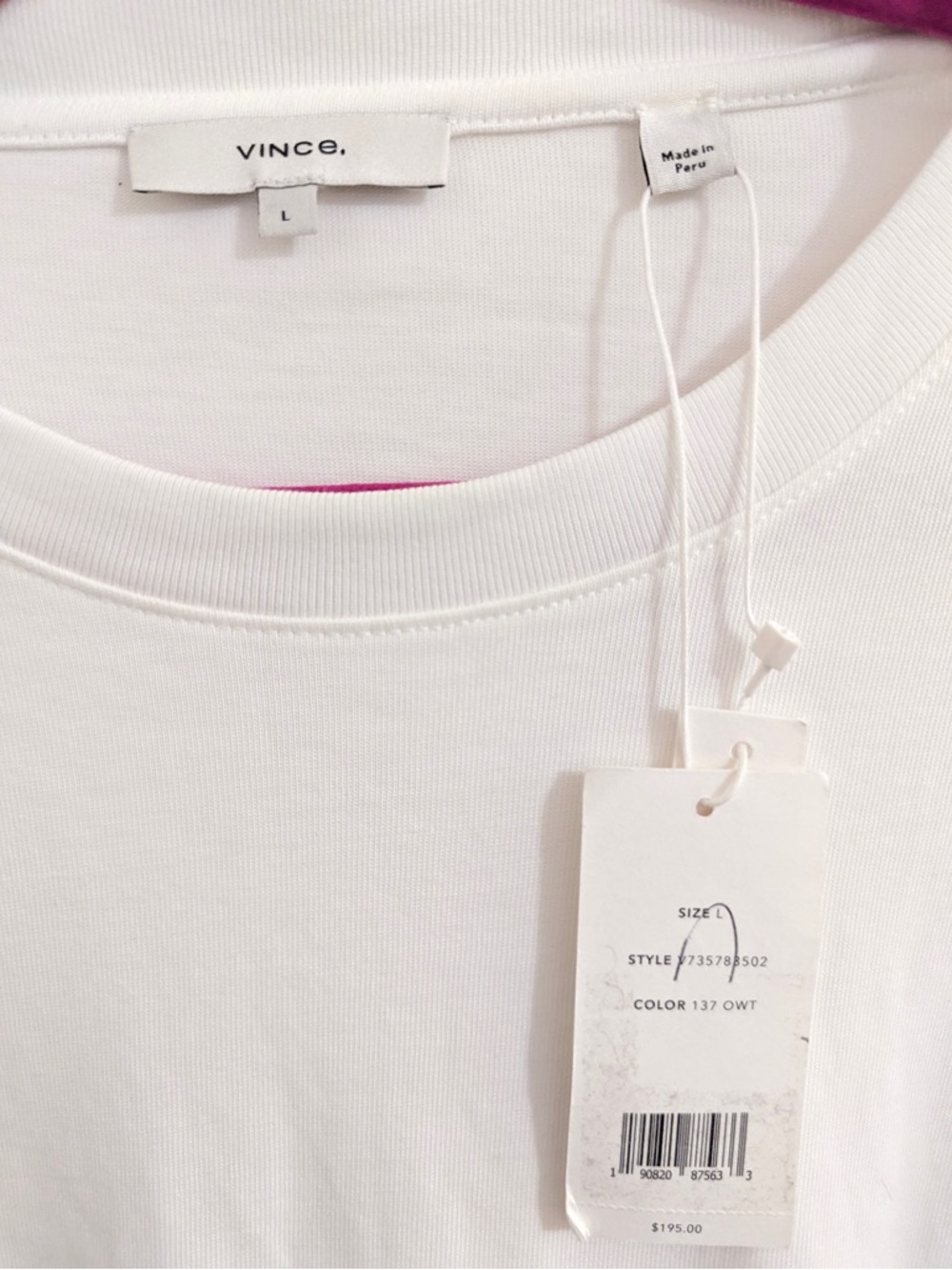 Vince Short Sleeve Waist Tie Dress Minimalist Chic NWT NEW - Picture 6 of 8